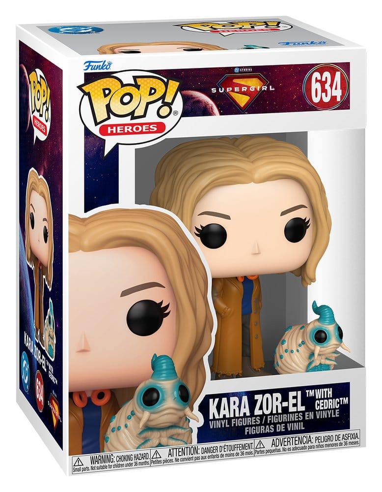 FUNKO POP Movie: Supergirl Kara Zor-El With Cedric