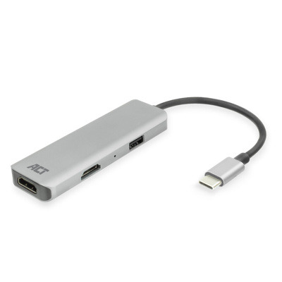 ADAPTADOR USB-C A 2 HDMI 4K ACT CONNECTIVITY