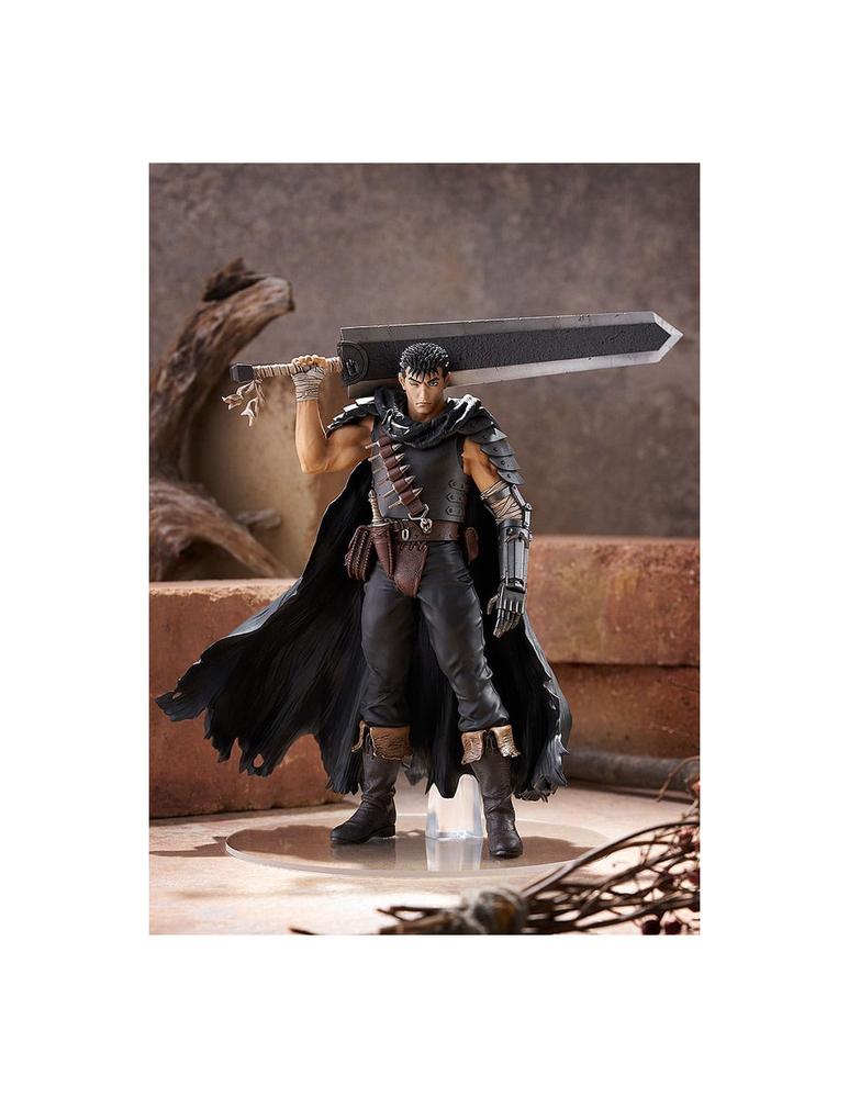 FIGURA MAX FACTORY BERSERK POP UP PARADE L GUTS BLACK SWORDMAN 22CM