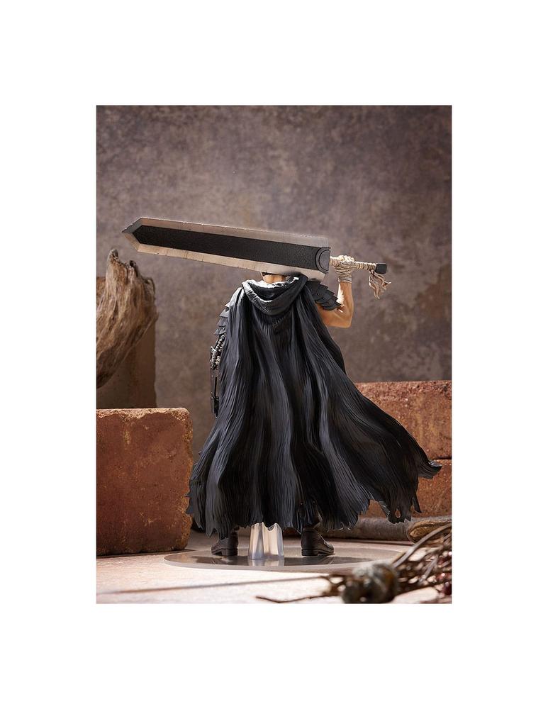 FIGURA MAX FACTORY BERSERK POP UP PARADE L GUTS BLACK SWORDMAN 22CM