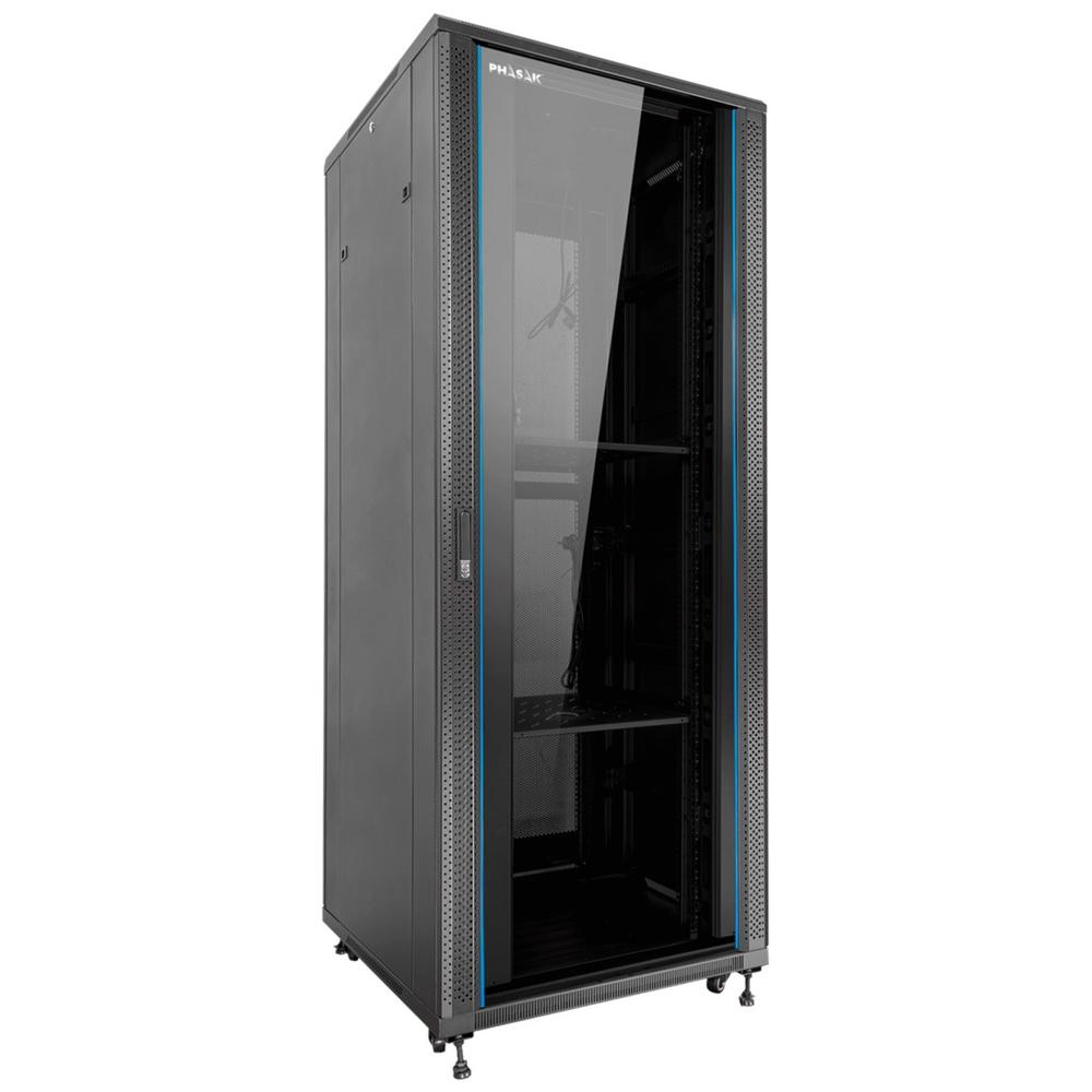 ARMARIO RACK DE SUELO 19" PHASAK PRO 37U 600X800 PHO 6837