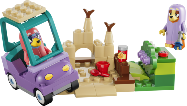 LEGO ABUELITAS CON BINGO Y BLUEY