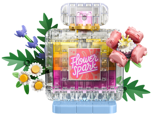 LEGO FRASCO DECORATIVO DE PERFUME
