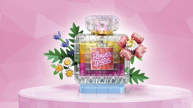 LEGO FRASCO DECORATIVO DE PERFUME