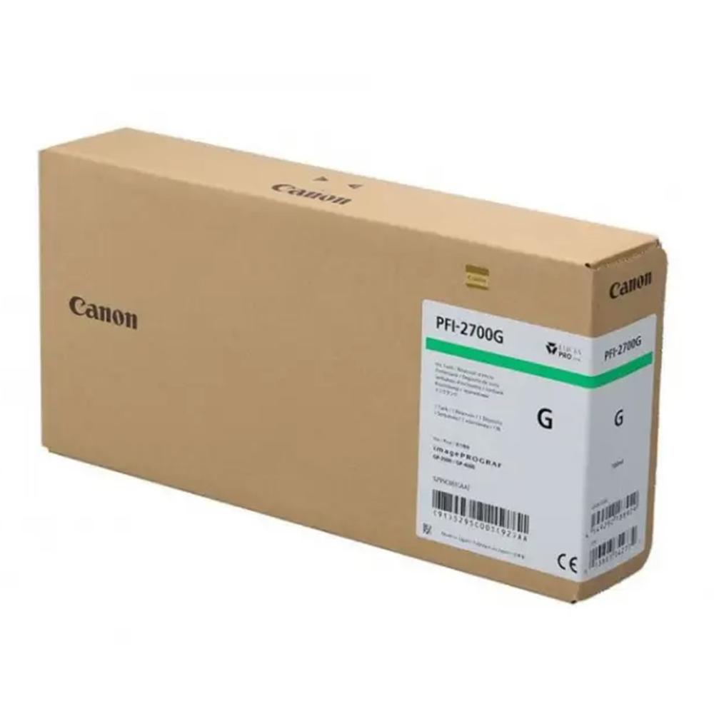 CARTUCHO TINTA GRAN FORMATO CANON PFI-2700 VERDE