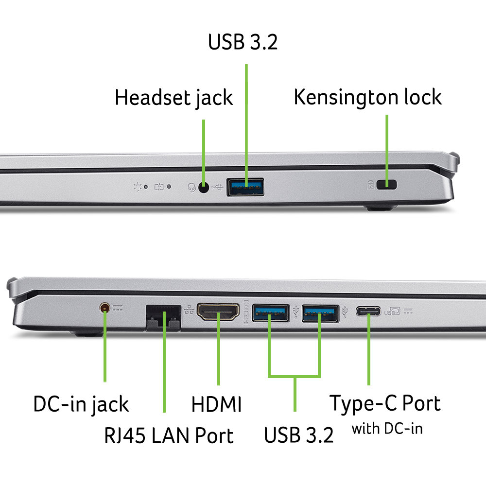 PORTATIL ACER ASPIRE GO R5-7430U/ 8GB/ SSD 512GB/ 15.6" FHD/ W11H