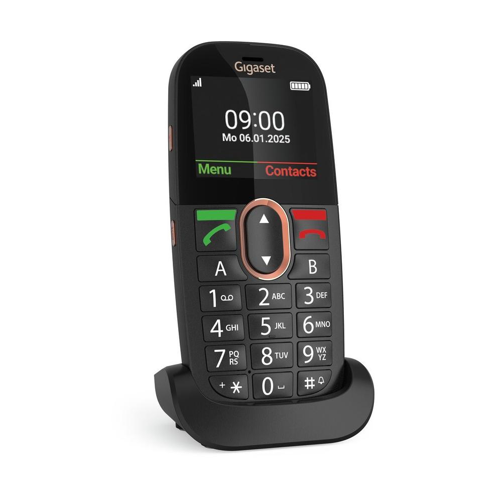 TELEFONO MOVIL GIGASET GL695 4G NEGRO