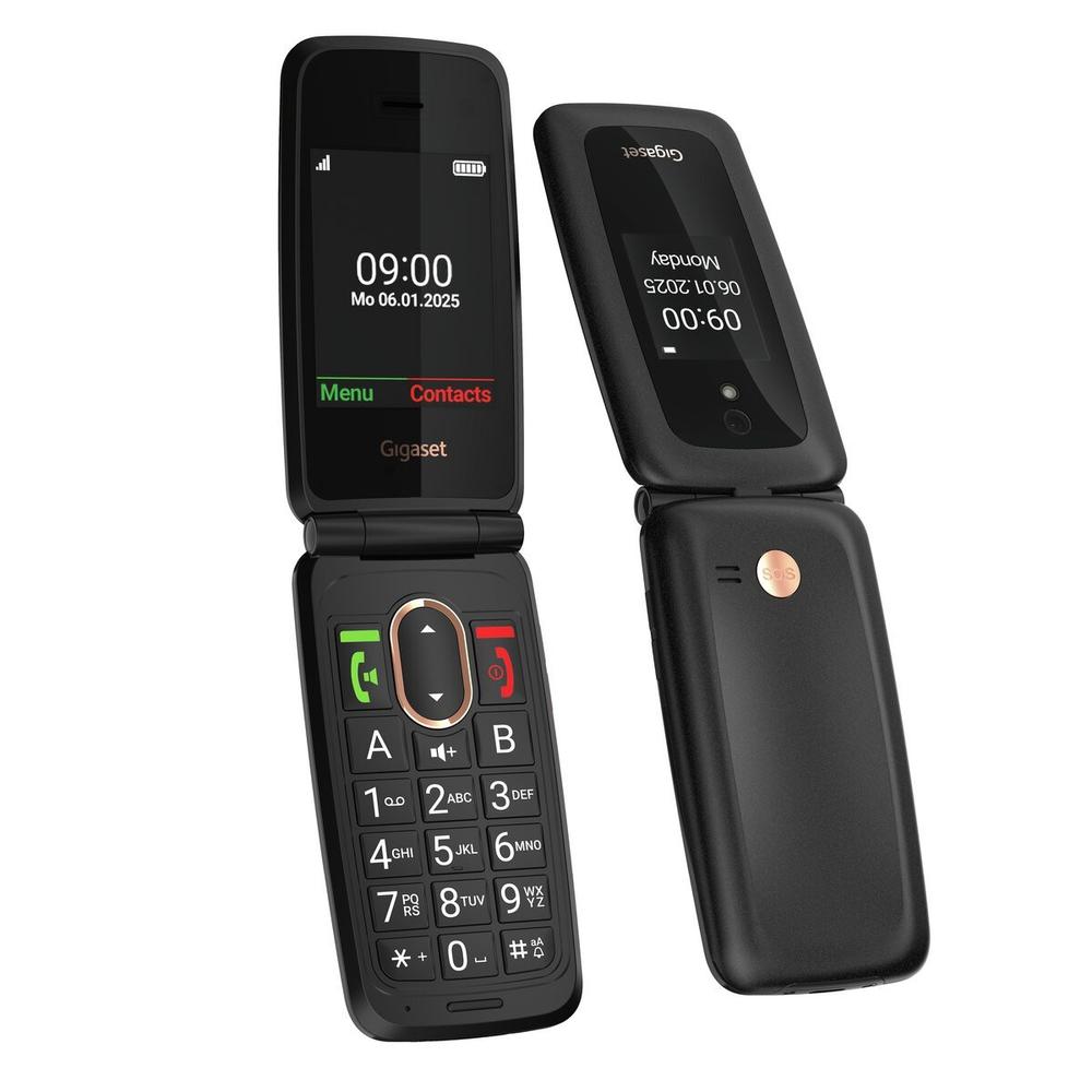 TELEFONO MOVIL GIGASET GL795 4G NEGRO