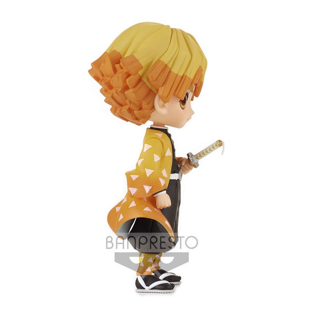 FIGURA BANPRESTO Q POSKET KIMETSU NO YAIBA DEMON SLAYER ZENITSU AGATSUMA VER. A