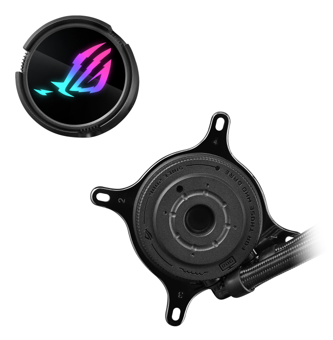 KIT REFRIGERACION LIQUIDA ASUS ROG STRIX LC III 240 ARGB 2X 120MM NEGRO