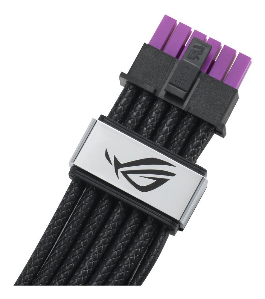 CABLE PCI EXPRESS 4.0 A 16P ASUS 0.75M/ MACHO-MACHO/ NEGRO