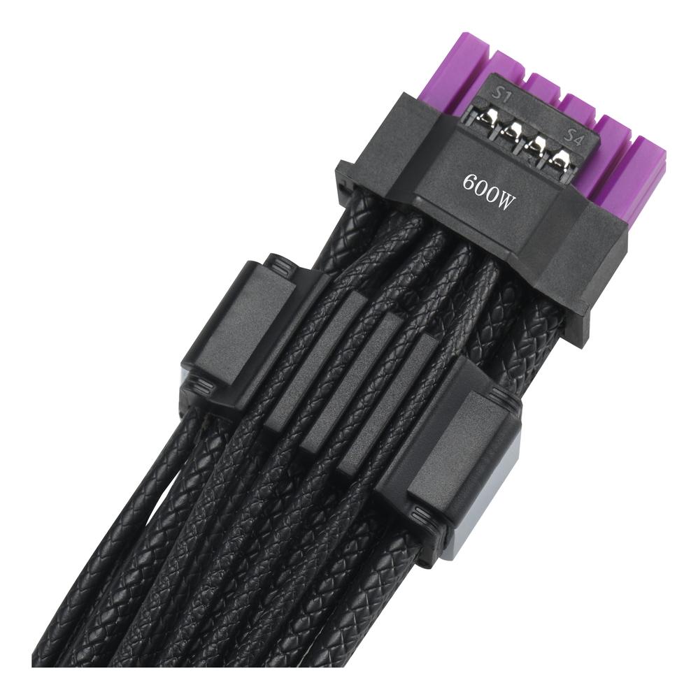 CABLE PCI EXPRESS 4.0 A 16P ASUS 0.75M/ MACHO-MACHO/ NEGRO