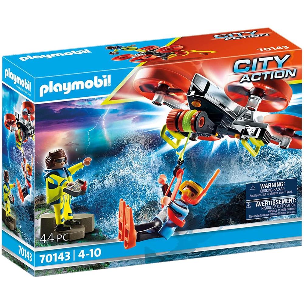 RESCATE MARITIMO: BUZO CON DRON DE RESCATE