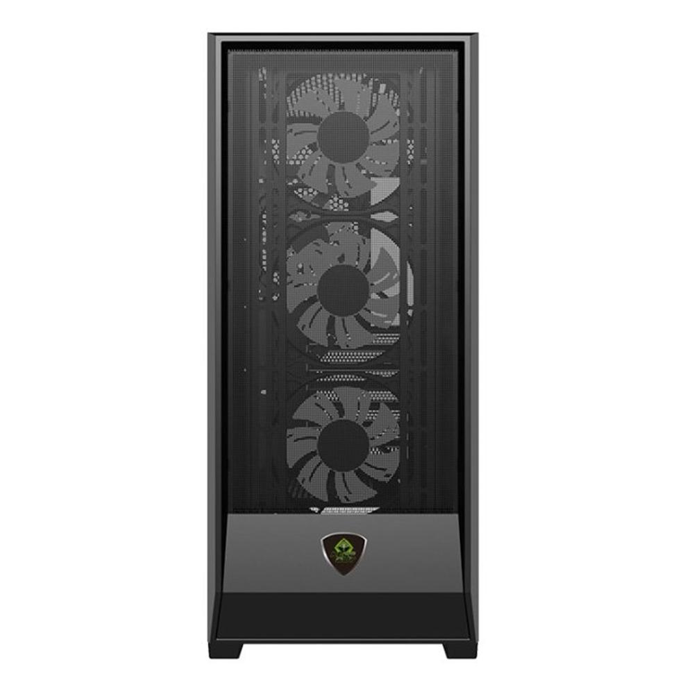 CAJA ORDENADOR GAMING KEEP OUT XC-501 MESH ATX ARGB CRISTAL TEMPLADO NEGRO