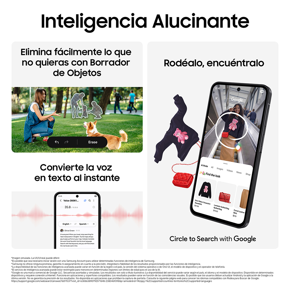 MOVIL SAMSUNG GALAXY A27 5G 6/128GB NEGRO
