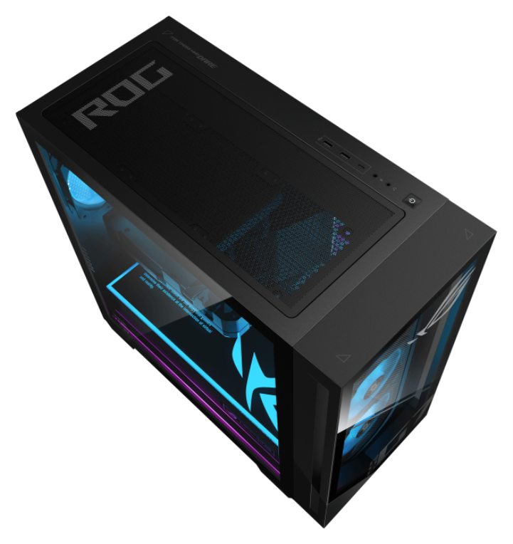 ASUS ROG G700TF-7265KF1240 - Sobremesa Gaming de (Intel Core Ultra 7 265KF, 32GB RAM, 1TB SSD, NVIDIA RTX 5070 12GB, Sin Sistema Operativo) Negro