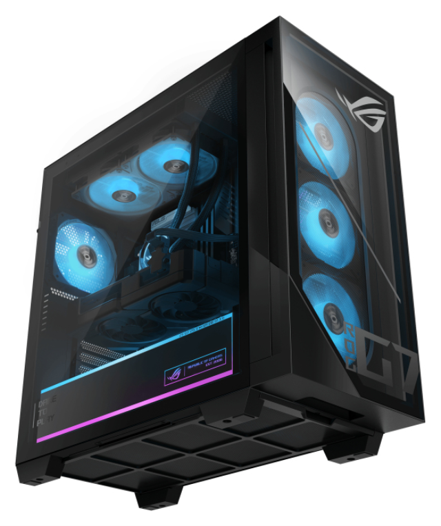 ASUS ROG G700TF-7265KF1240 - Sobremesa Gaming de (Intel Core Ultra 7 265KF, 32GB RAM, 1TB SSD, NVIDIA RTX 5070 12GB, Sin Sistema Operativo) Negro
