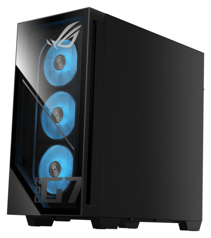 ASUS ROG G700TF-7265KF1240 - Sobremesa Gaming de (Intel Core Ultra 7 265KF, 32GB RAM, 1TB SSD, NVIDIA RTX 5070 12GB, Sin Sistema Operativo) Negro