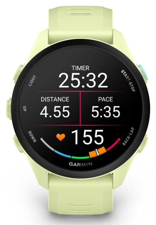 Garmin Forerunner 70 3,05 cm (1.2") AMOLED 43 mm Digital 390 x 390 Pixeles Pantalla táctil Cal GPS (satélite)