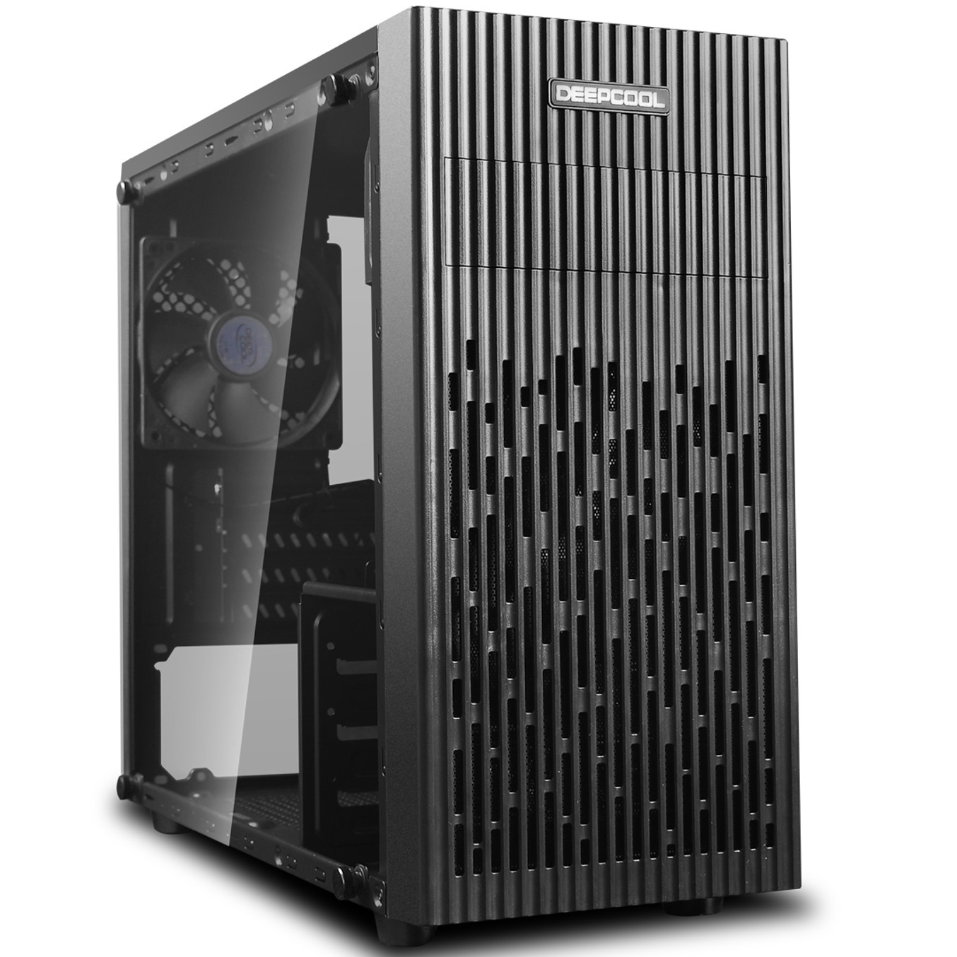 CAJA ORDENADOR GAMING DEEPCOOL 30 MICRO ATX / CRISTAL TEMPLADO / USB / NEGRO