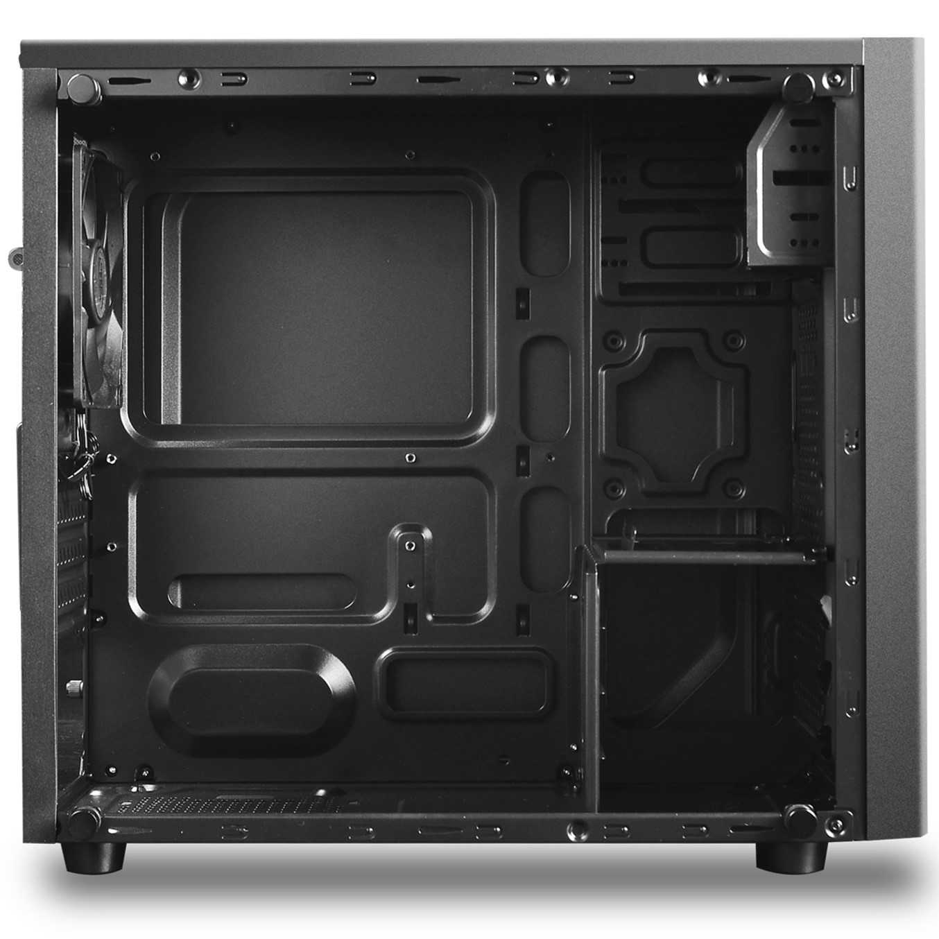 CAJA ORDENADOR GAMING DEEPCOOL 30 MICRO ATX / CRISTAL TEMPLADO / USB / NEGRO