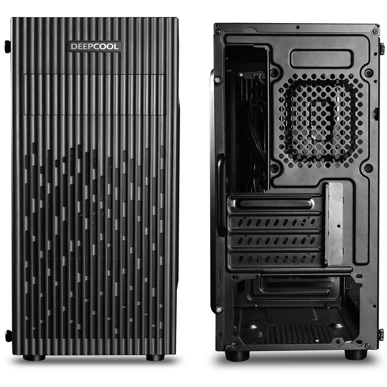CAJA ORDENADOR GAMING DEEPCOOL 30 MICRO ATX / CRISTAL TEMPLADO / USB / NEGRO