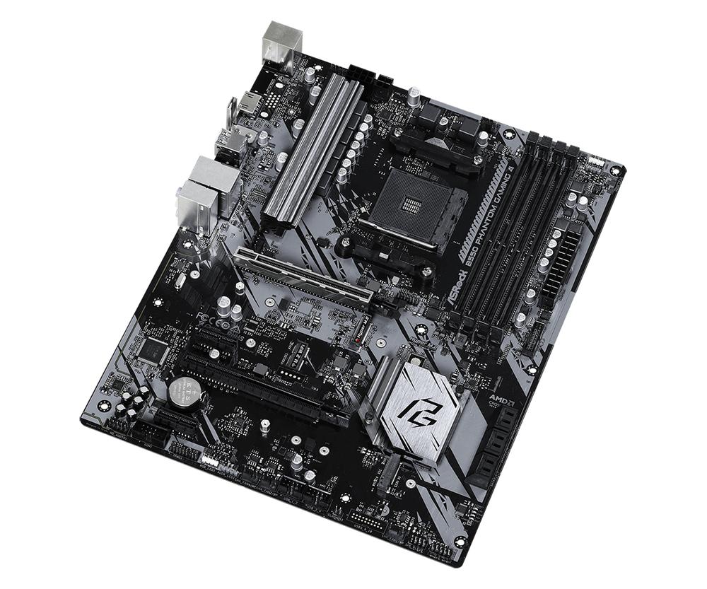 PLACA BASE ASROCK AM4 B550 PHANTOM GAMING 4 ATX / 4XDDR4 / 6XSATA6 / 1XUSB 3.2 / 2XUSB 2.0 90-MXBCY0-A0UAYZ