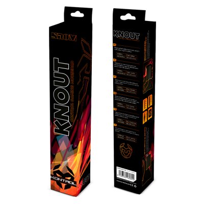 ALFOMBRILLA GAMING KROM KNOUT KONTROL NEGRO 320X270X3