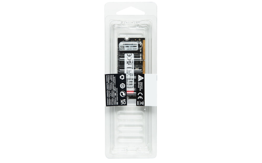 MEMORIA RAM DDR4 32GB KINGSTON / 3200MHZ / PC4-25600 / FURY IMPACT / SODIMM / NEGRO / 1.2V