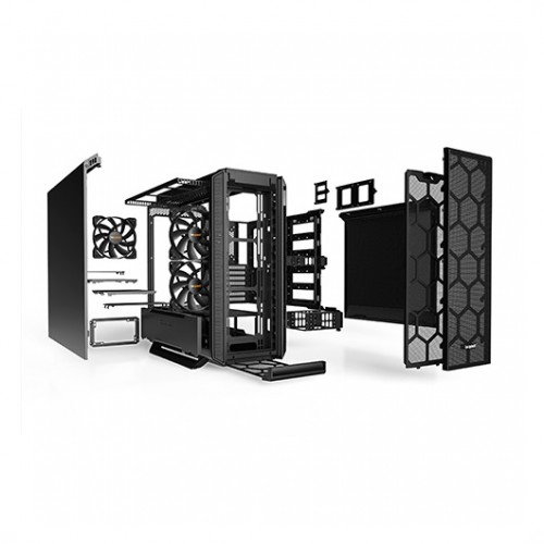 CAJA ORDENADOR GAMING E-ATX BE QUIET! SILENT BASE 802 NEGRA 3 VENTILADORES 140MM/ INSONORIZADA