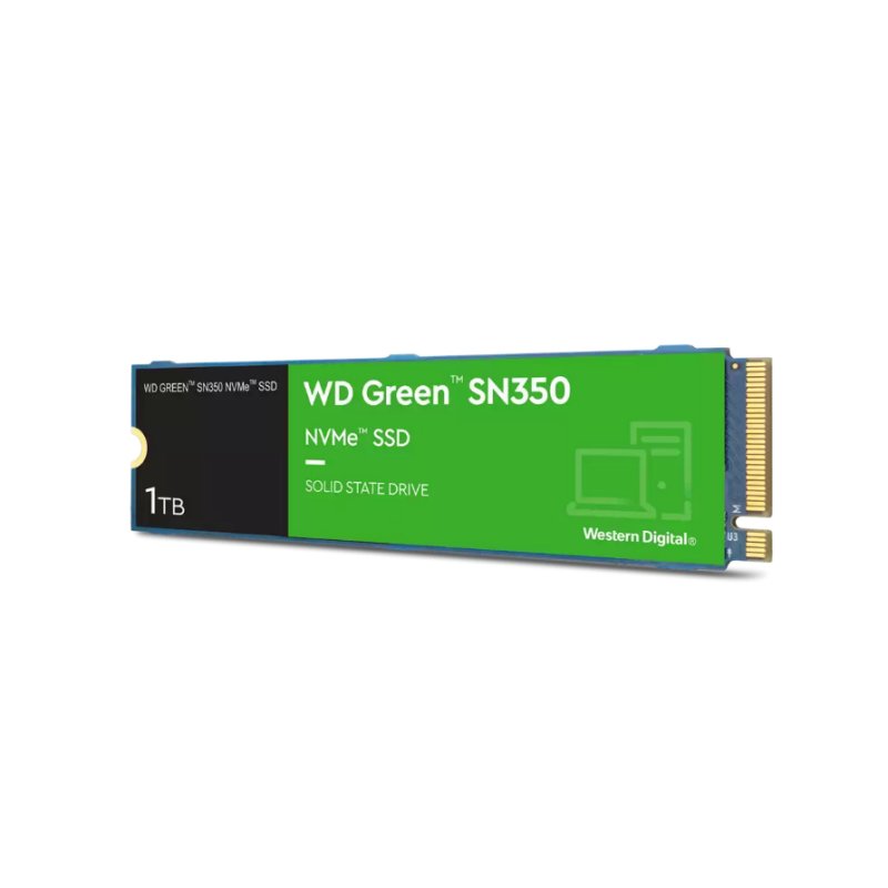 DISCO DURO INTERNO SSD WD WESTERN DIGITAL GREEN SN350 WDS100T3G0C 1TB PCI EXPRESS NVME