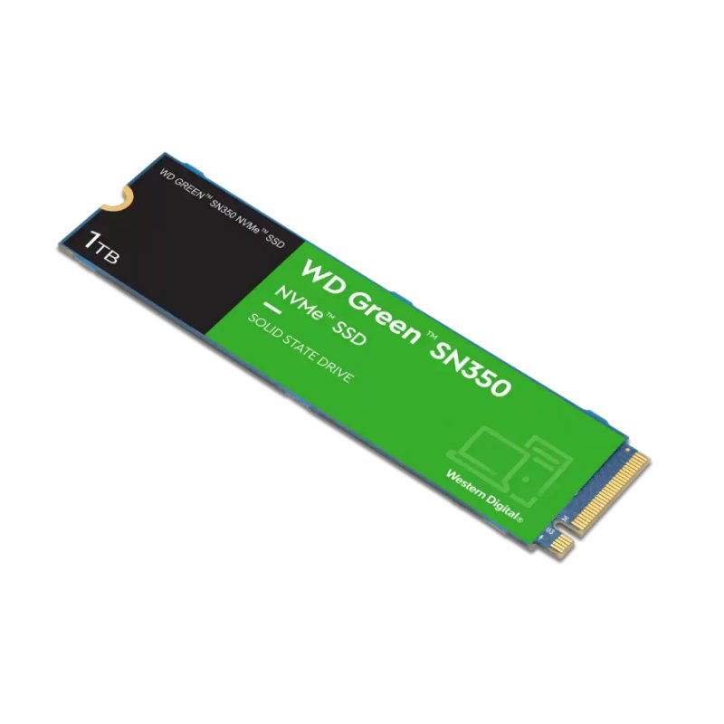 DISCO DURO INTERNO SSD WD WESTERN DIGITAL GREEN SN350 WDS100T3G0C 1TB PCI EXPRESS NVME