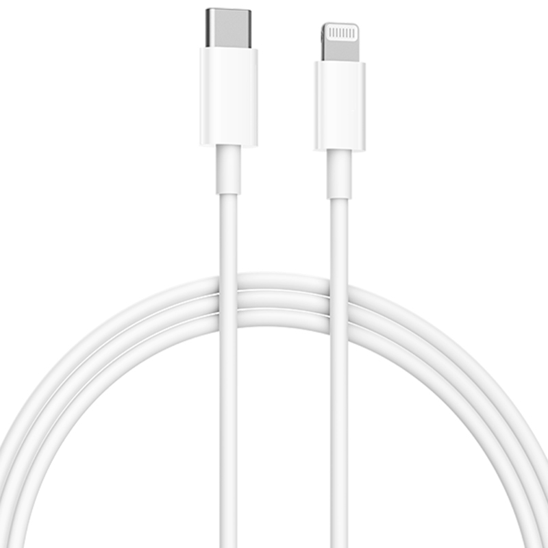 CABLE LIGHTNING A USB TIPO C XIAOMI MACHO - MACHO/ 1M / BLANCO