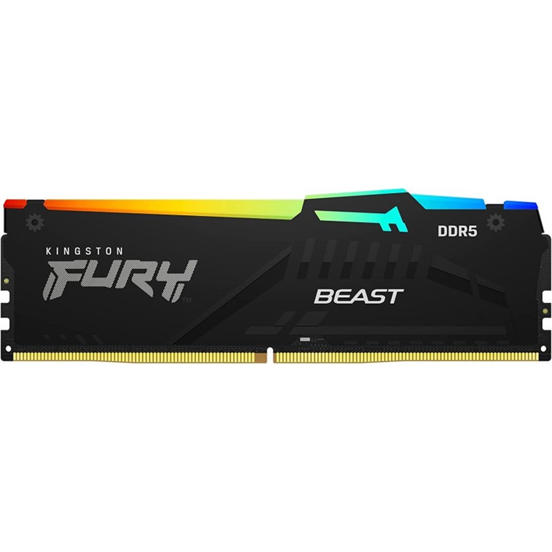 MEMORIA RAM DDR5 8GB KINGSTON / 6000 MHZ / PC5-48000 / FURY BEAST RGB / CL36 / 1.25V / AM5