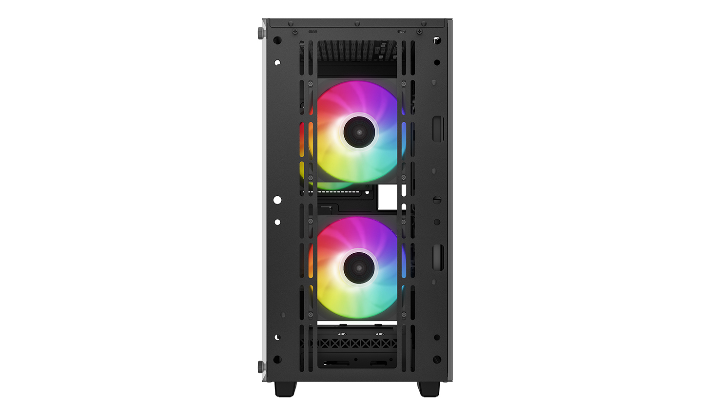 CAJA ORDENADOR GAMING DEEPCOOL CC360 NEGRO M-ATX 1 X USB 3.0 1 X USB 2.0 3 X 120MM