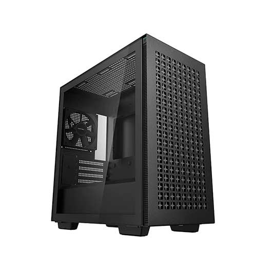 CAJA GAMING DEEPCOOL CH370 CRISTAL TEMPLADO USB 3.0 NEGRA