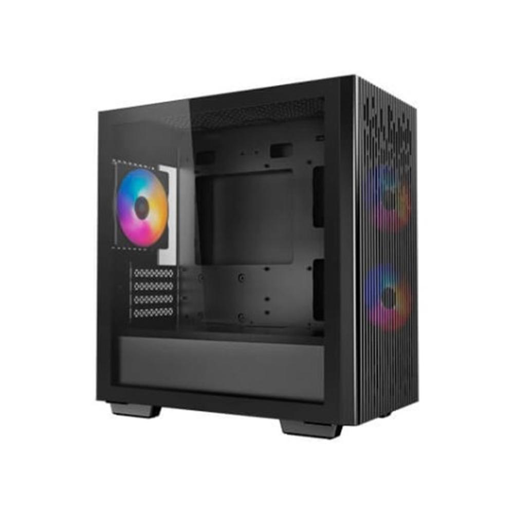 CAJA ORDENADOR GAMING DEEPCOOL MATREXX 40 3F M-ATX ARGB CRISTAL TEMPLADO NEGRO