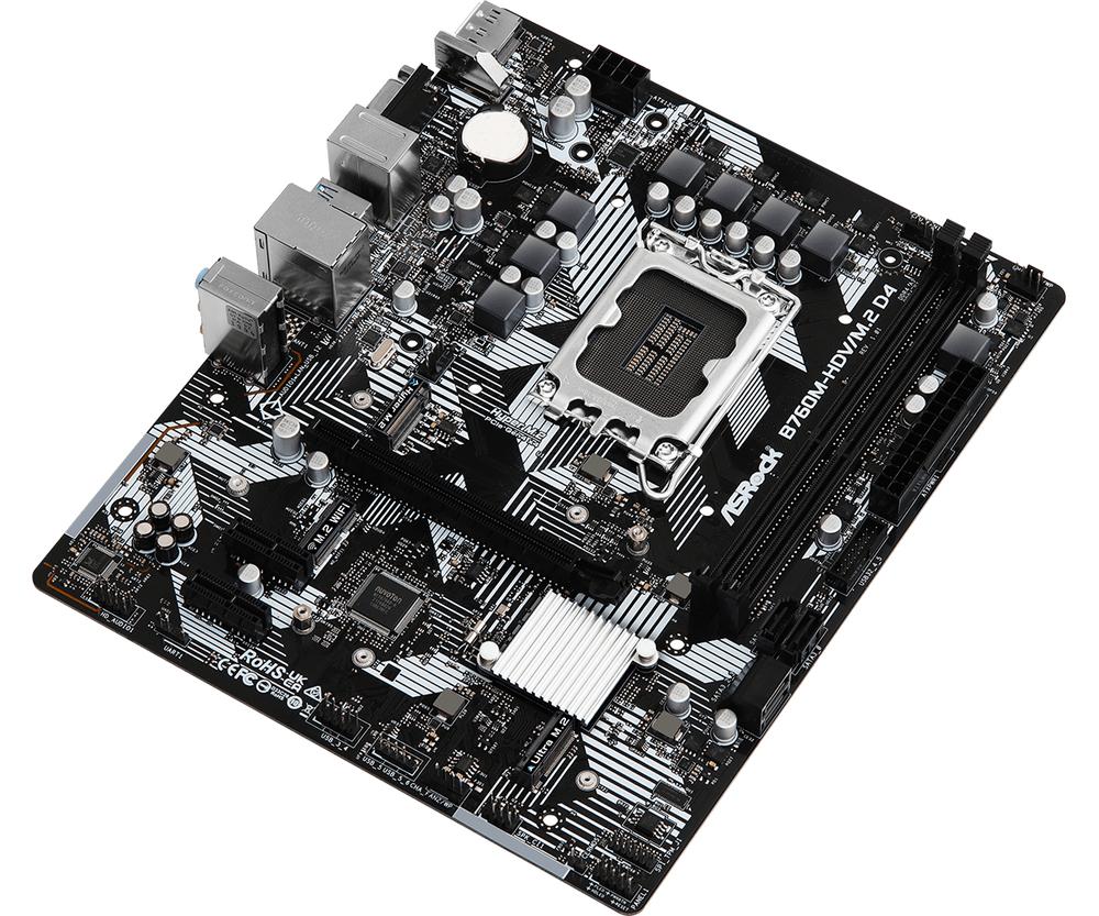 PLACA BASE ASROCK 1700 B760M-HDV/M.2 D4