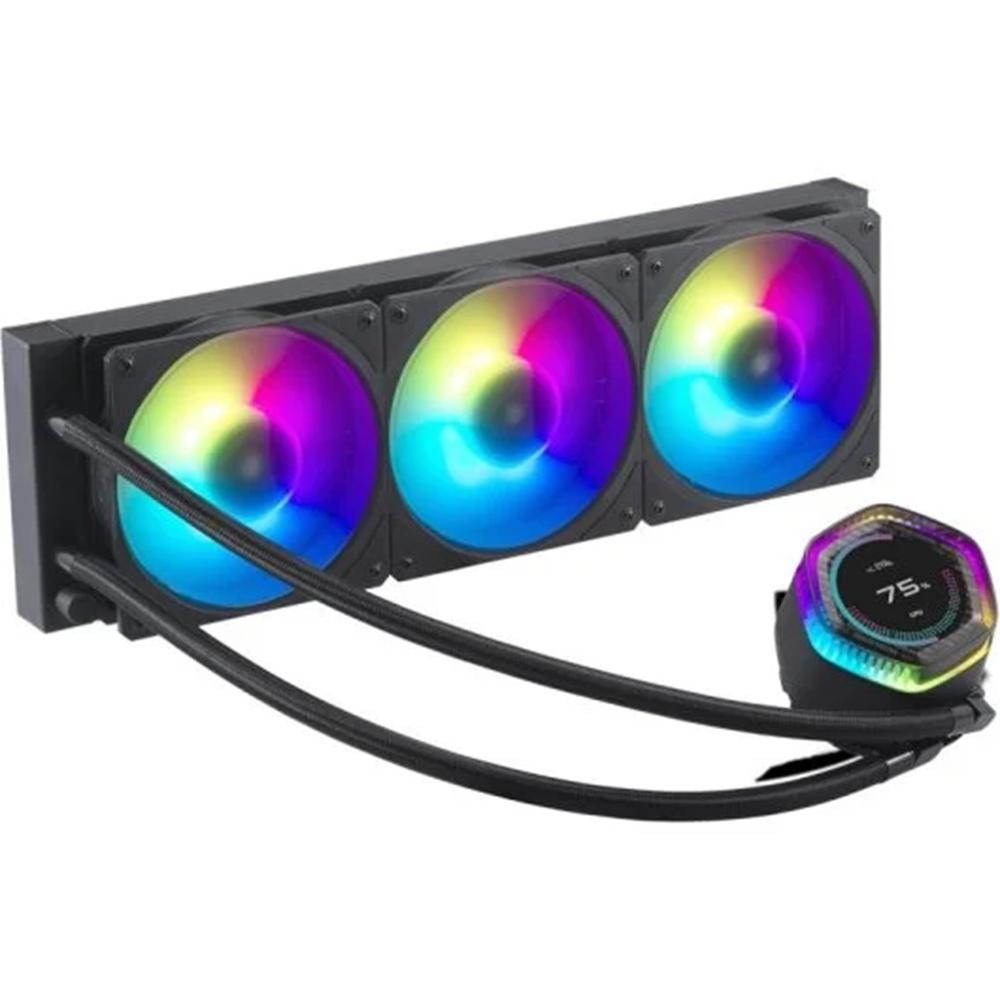 KIT REFRIGERACION LIQUIDA COOLERMASTER ML 360 ION BLACK ARGB 3 X 120MM