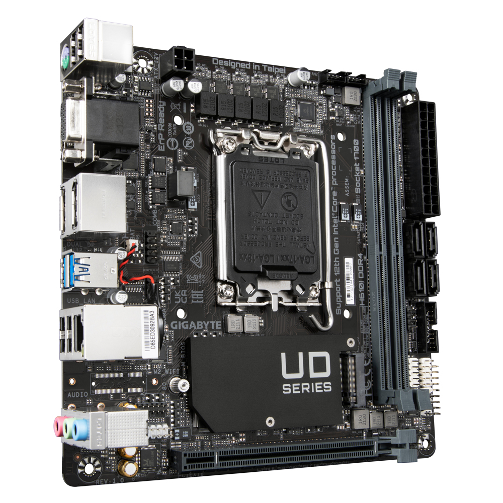 PLACA BASE GIGABYTE H610I DDR4 M-ITX/ 2X DDR4