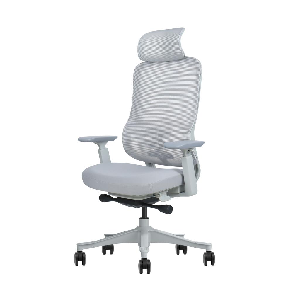 Silla Oficina Lira Apoyo Lumbar Sistema Basculante Reposacabezas 2D Hasta 120 Kg