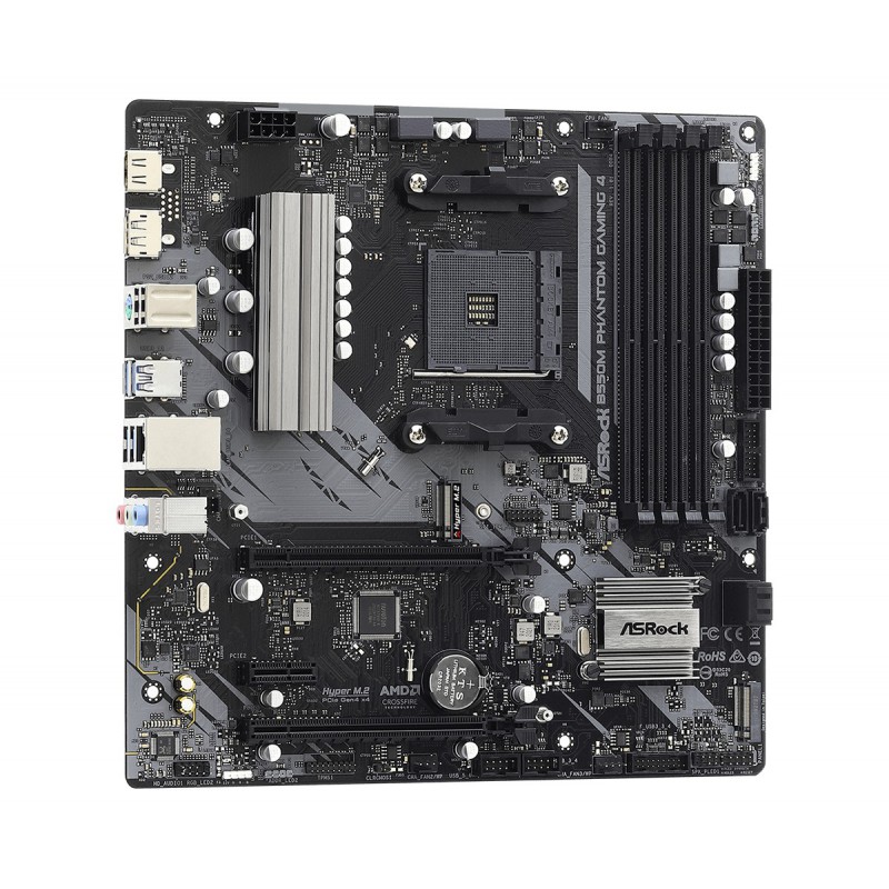 PLACA BASE ASROCK B550M PHANTOM GAMING AM4 MATX