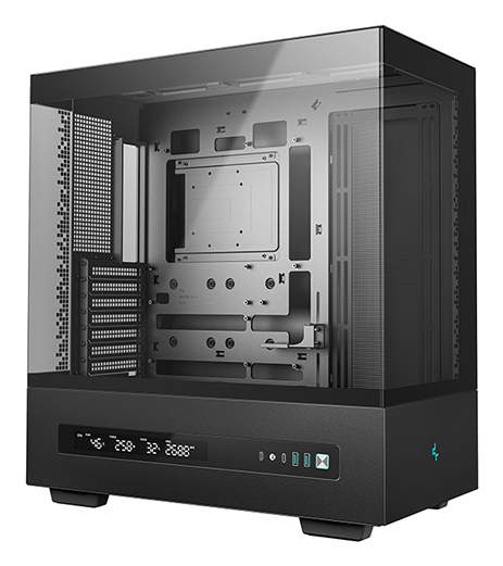 CAJA ORDENADOR GAMING DEEPCOOL ATX CH690 CRISTAL TEMPLADO NEGRA