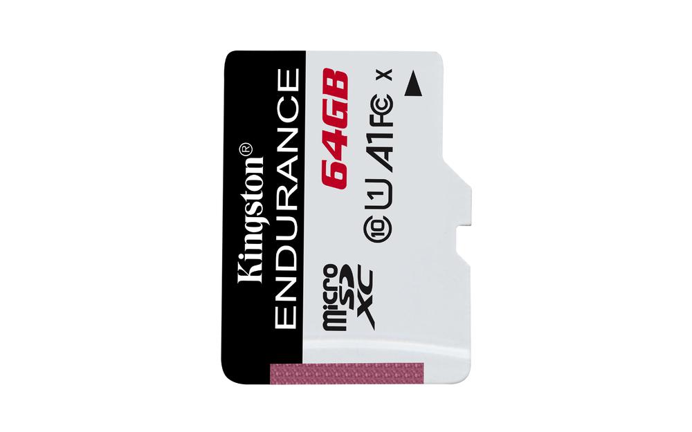 TARJETA MEMORIA SDXC 64GB KINGSTON HIGH ENDURANCE UHS-I CL10