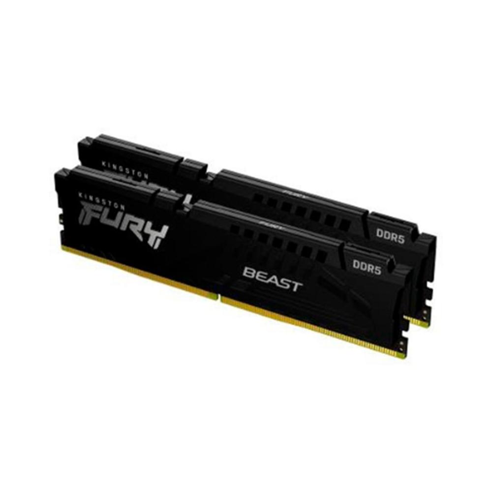 MEMORIA RAM DDR5 32GB 2 X 16GB KINGSTON / 6000 MHZ / PC5-48000 / FURY BEAST / CL36 / 1.35V