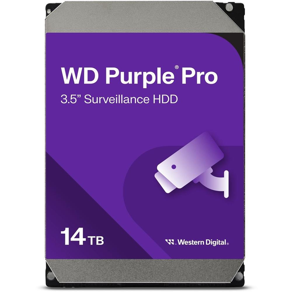 DISCO DURO INTERNO HDD WD WESTERN DIGITAL PURPLE PRO WD142PURP 14TB 3.5" SATA 6GB/S