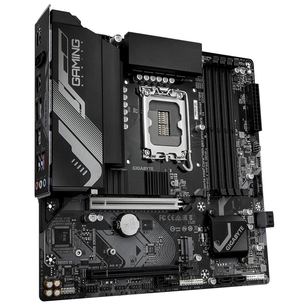 PLACA BASE GIGABYTE B760M GAMING X WIFI6E GEN5 MAT/ 4X DDR5