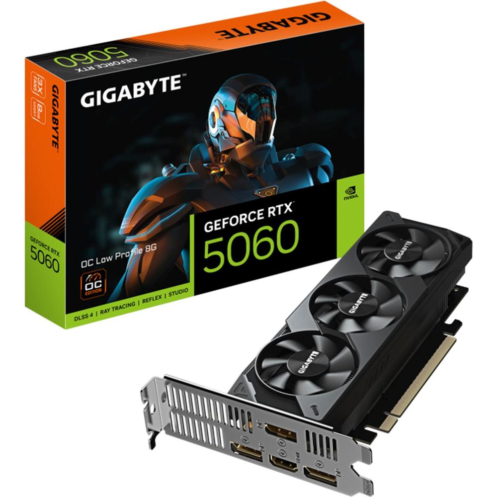 TARJETA GRAFICA GIGABYTE RTX 5060 OC 8GB GDDR7/ 3X DP/ 1X HDMI PCI EXPRESS 5.0