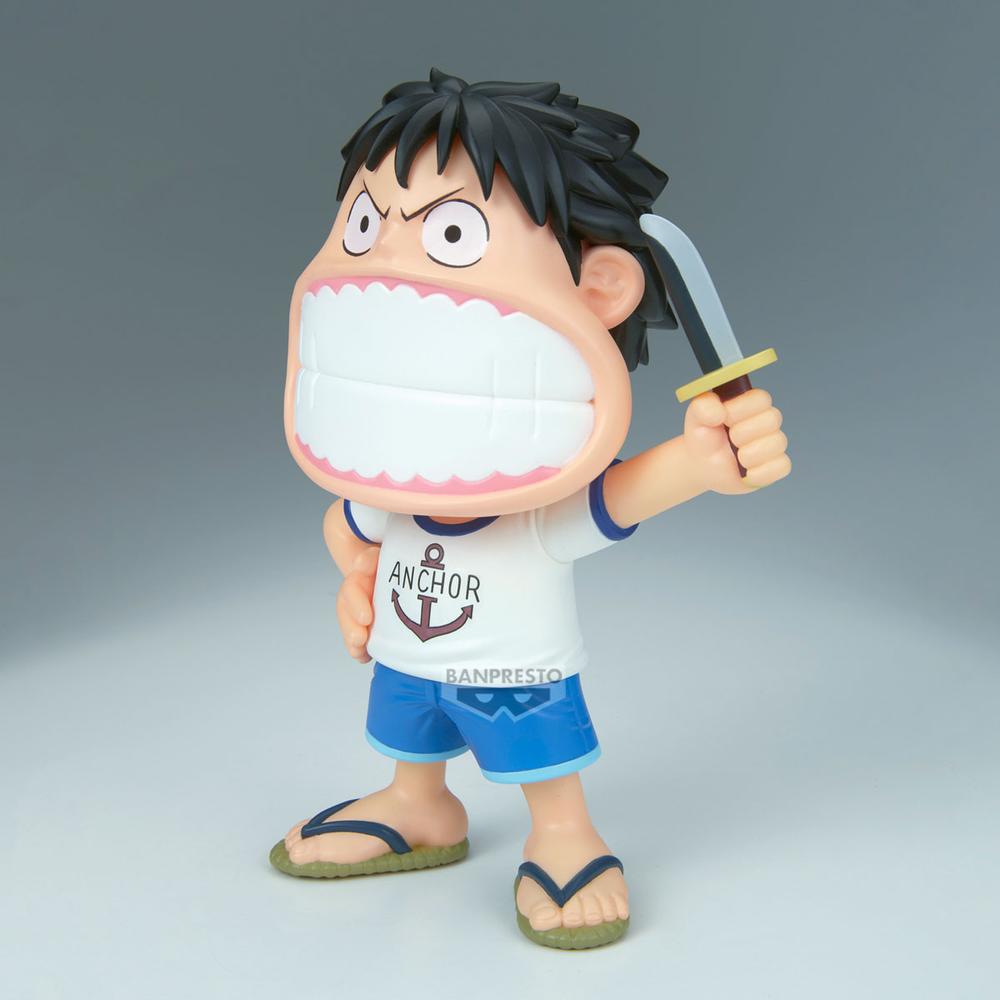 FIGURA BANPRESTO ONE PIECE BIG SOFVIMATES MONKEY D.LUFFY