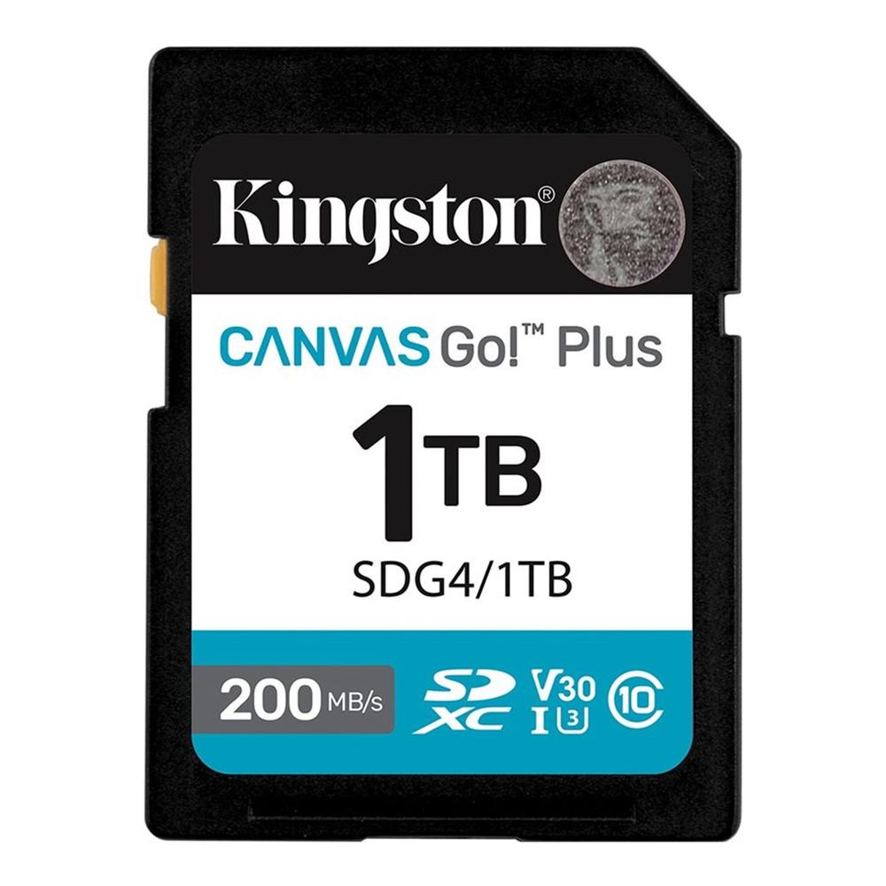 TARJETA MEMORIA SDXC 1TB KINGSTON CANVAS GO! PLUS UHS-I CLASE 10